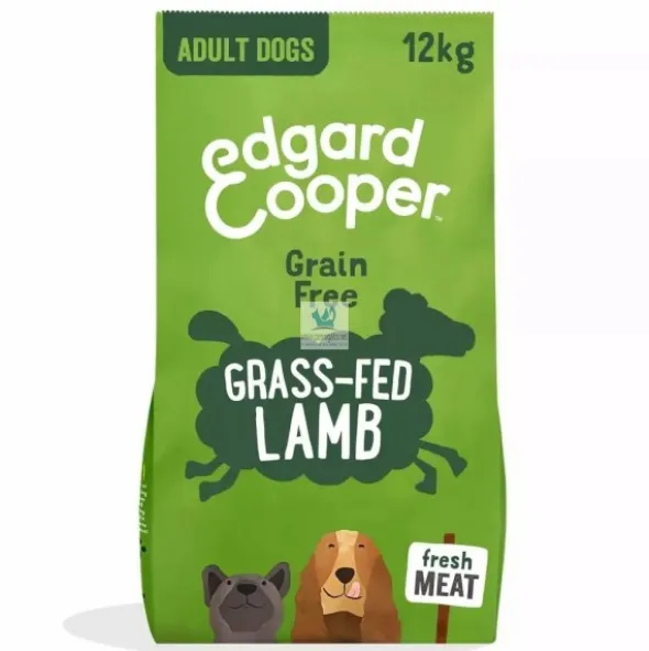 Edgard & Cooper sin cereal Adult Cordero Fresco 12 Kg Pienso para Perros