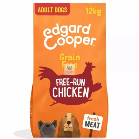 Edgard & Cooper sin cereal Adult Pollo Fresco 12 Kg Pienso para Perros
