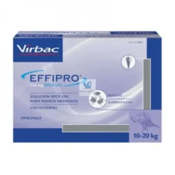 EFFIPRO PERRO MEDIANO 134 mg Pipetas Antiparasitarias para Perros