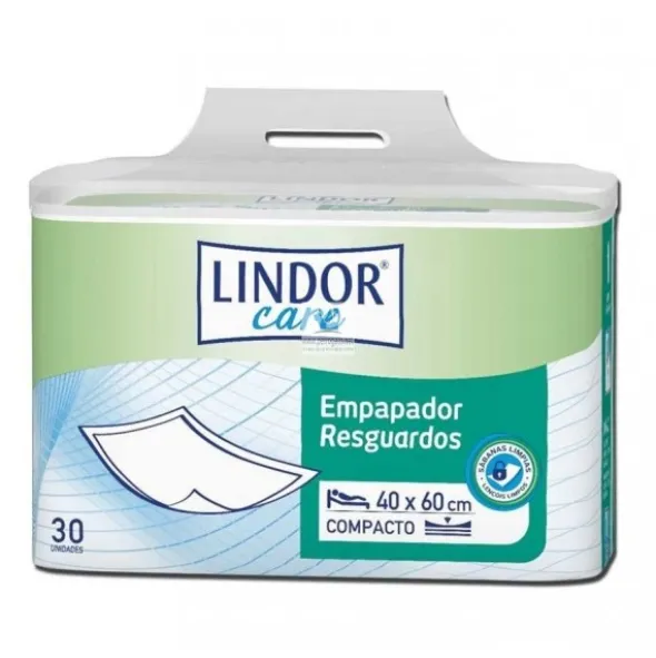 EMPAPADORES LINDOR CARE 30 Unidades Higiene de Perros y Gatos