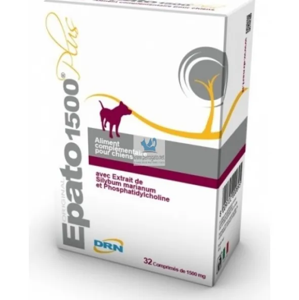 EPATO 1500 mg 32 Comprimidos Hepatorregulador para perros