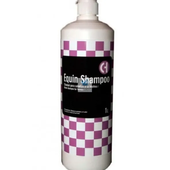 EQUIN-SHAMPOO A LA BIOTINA 1 Litro Champu para Caballos