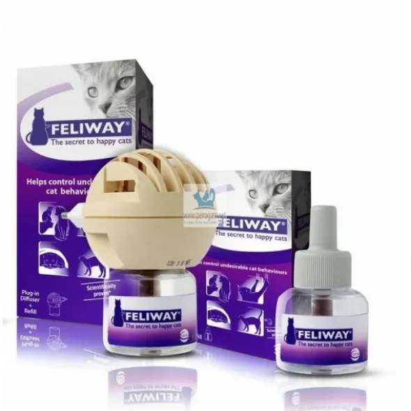 FELIWAY CLASSIC DIFUSOR + RECAMBIO 48 ml Feromona antiestres para gatos