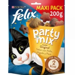 FELIX PARTY MIX ORIGINAL MAXI 5x200 g Snacks para Gatos