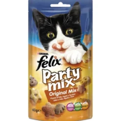 FELIX PARTY MIX 8x60 g Snacks para Gatos