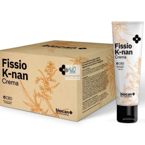 FISSIO K-NAN CREMA 100 ml Dolor muscular y articular en perros y caballos