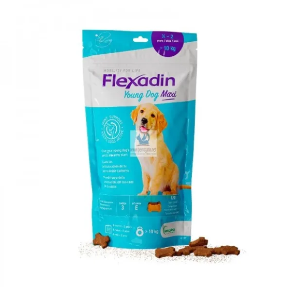 FLEXADIN PUPPY MAXI 60 CHEWS Condroprotector para perros
