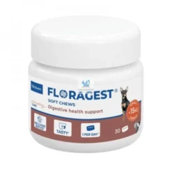 FLORAGEST PERRO 30 Chews Salud digestiva en perros