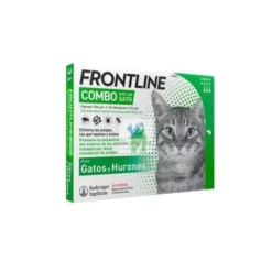 FRONTLINE COMBO GATO PIPETAS desparasitar gatos
