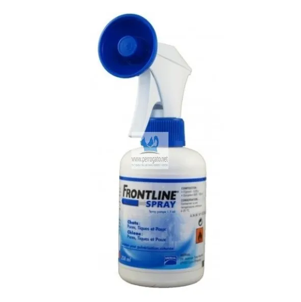 FRONTLINE Spray Antiparasitario Externo para desparasitar perros y gatos