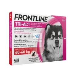 Frontline Tri-Act 40-60 Kg Antiparasitario Pipetas para perros