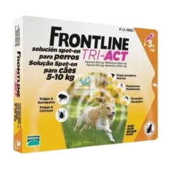 Frontline Tri-Act 5-10 Kg Antiparasitario Pipetas para perros