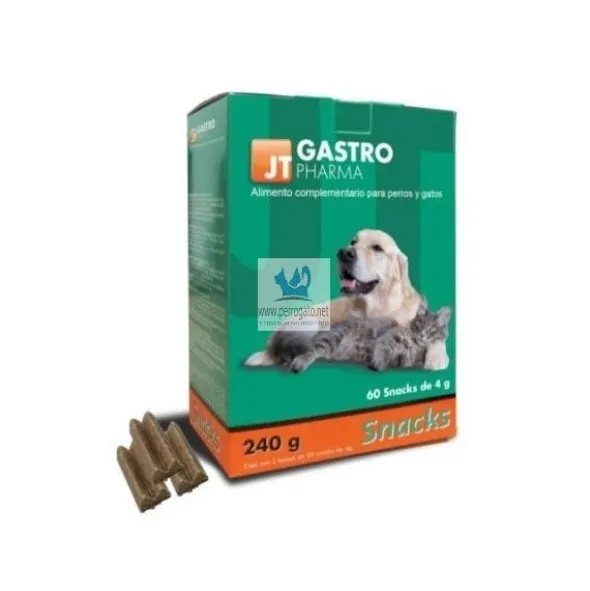 GASTRO PHARMA SNACK 60x4 g Protector Gastrico para Perros y Gatos