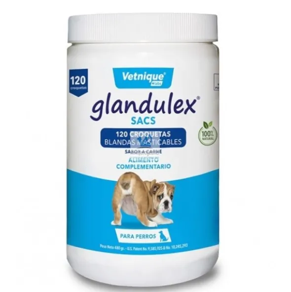 GLANDULEX SACS CROQUETAS Problemas en Glandulas Anales en perros