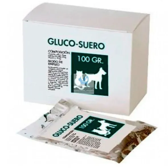 GLUCOSUERO 10 X 100 g Rehidratante para perros y gatos