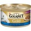 GOURMET GOLD DUO 24x85 g PESCADO ESPINACA DOBLE PLACER Comida para Gatos
