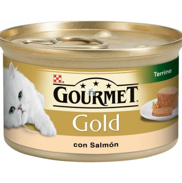 GOURMET GOLD TERRINE 24 x 85 g Varios Sabores Comida para Gatos