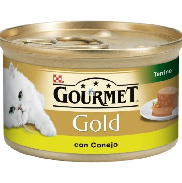 GOURMET GOLD TERRINE 24 x 85 g Varios Sabores Comida para Gatos