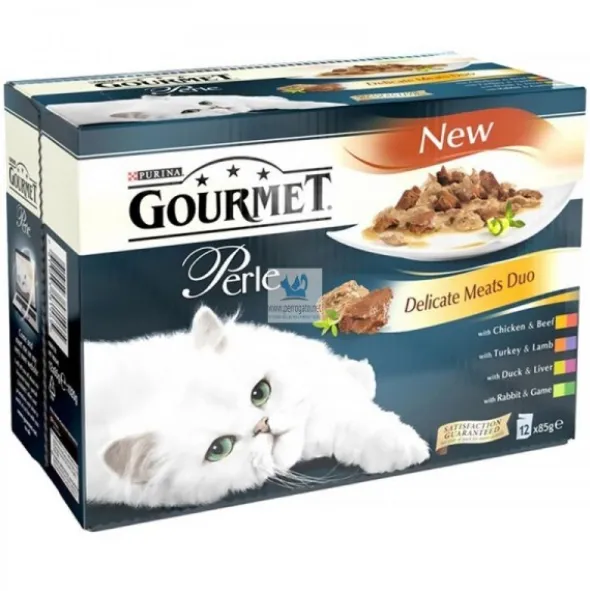 GOURMET PERLE 12 x 85 g Comida para Gatos