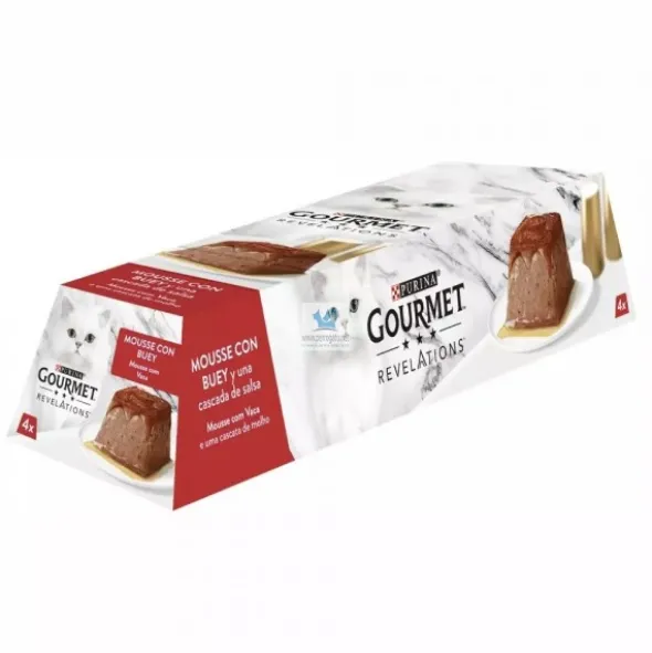 GOURMET REVELATIONS MOUSSE (6x4)x 57 g Comida para Gatos