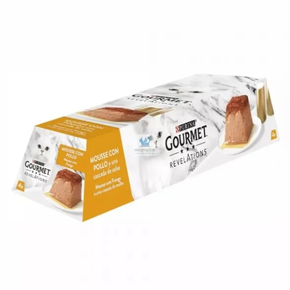 GOURMET REVELATIONS MOUSSE (6x4)x 57 g Comida para Gatos