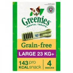GREENIES GRAIN FREE 6 Bolsas de 170 g Snack Dental para perros