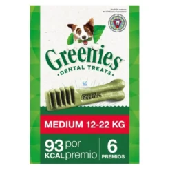 GREENIES ORIGINAL 6 Bolsas de 170 g Snack Dental para Perros