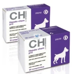 HEPATO CHEM PRO 200/50 Comprimidos Protector Hepatico para Perros