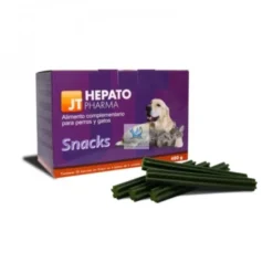 HEPATO PHARMA Snacks 30x16 g Salud Hepática de Perros y Gatos