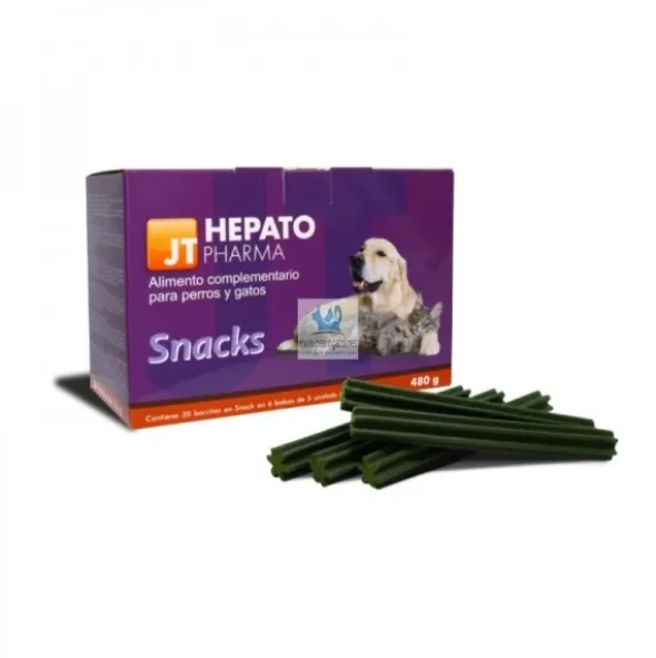 HEPATO PHARMA Snacks 30x16 g Salud Hepática de Perros y Gatos