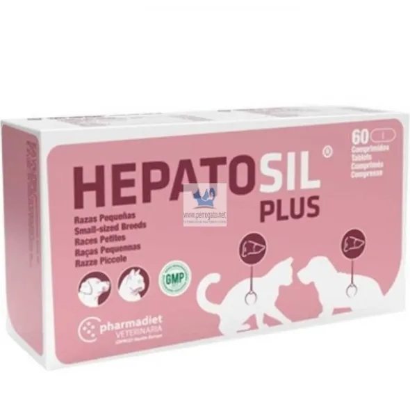 HEPATOSIL PLUS RAZAS PEQUEÑAS COMPRIMIDOS Protector Hepático de perros y gatos