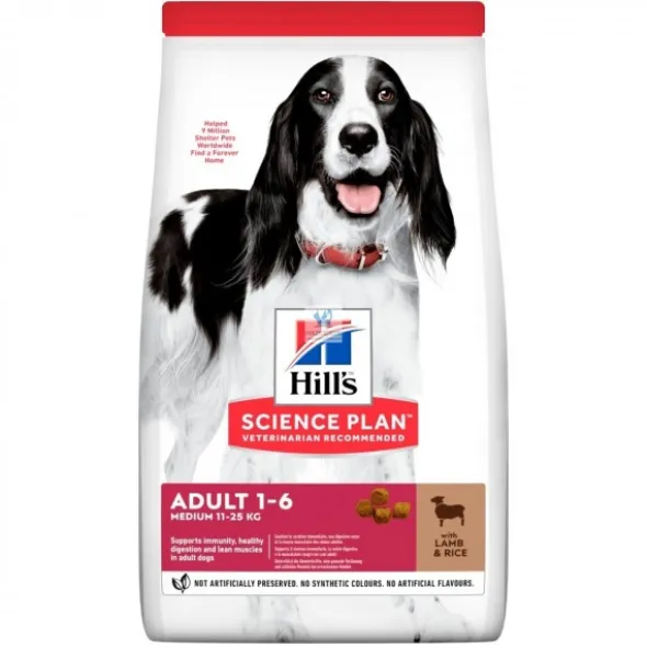Hills Canine ADULT MEDIUM Cordero/Arroz pienso para perros
