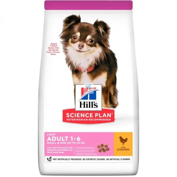 Hills Canine ADULT MINI Y PEQUEÑAS Light Pienso para perros