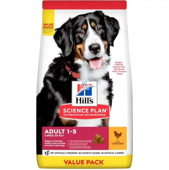 Hills Canine ADULT RAZAS GRANDES Pollo pienso para perros