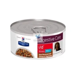 Hills Canine I/D DIGESTIVE CARE STRESS 24x156 g STEW VERDURAS-ARROZ Pienso para Perros con Problemas Digestivos