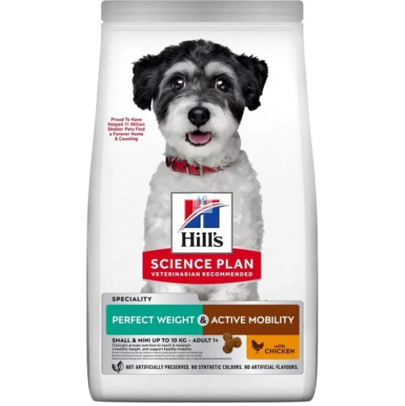 Hills Canine PERFECT WEIGHT & ACTIVE MOBILITY ADULT PEQ/MINI Pienso para Perros