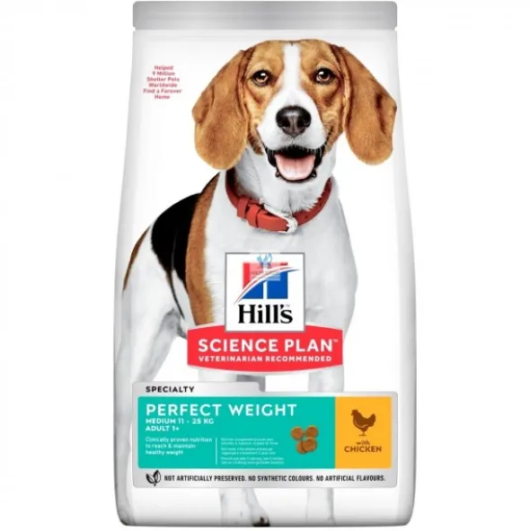 Hills Canine PERFECT WEIGHT ADULT MEDIUM Pienso para Perros