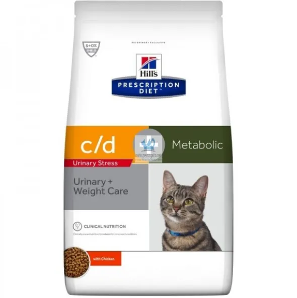 Hills Feline C/D URINARY STRESS + METABOLIC comida para gatos