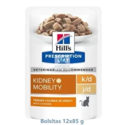 Hills Feline K/D KIDNEY CARE + MOBILITY J/D Comida para Gatos
