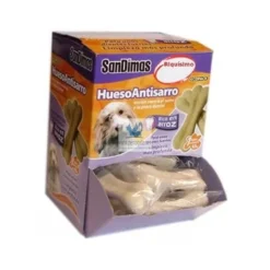 HUESO ANTISARRO MINI - DISPLAY 40 Unidades Higiene Dental de perros
