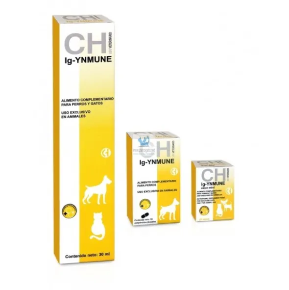 IG-YNMUNE PASTA ORAL 30 ml Salud inmuniitaria de Perros y Gatos