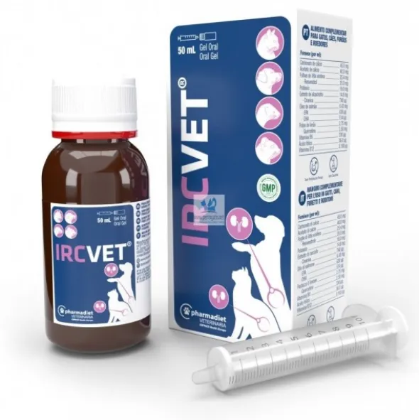 IRCVET Gel 50 ml Salud renal en perros y gatos
