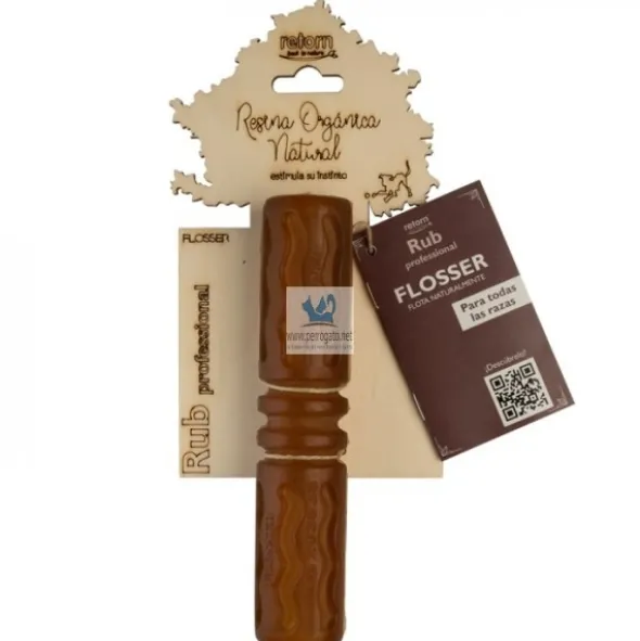 JUGUETE RUB FLOSSER 4x18 cm Juguete para Perros