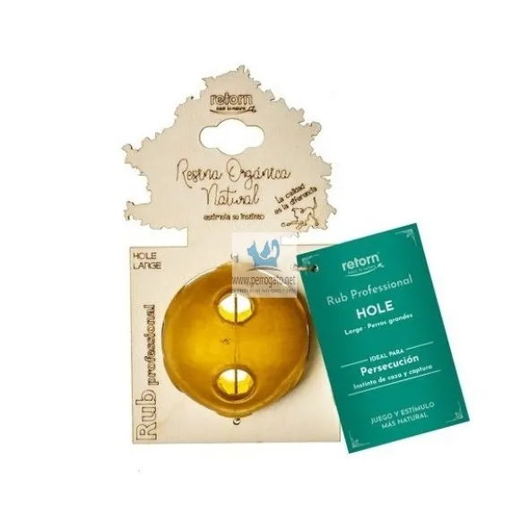 JUGUETE RUB HOLE GRANDE juguetes para perros
