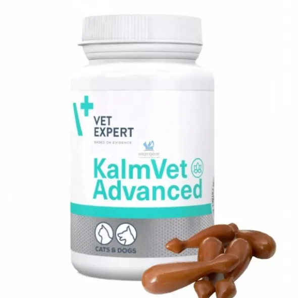 KalmVet Advanced 60 Capsulas Ansiedad en Perros y Gatos