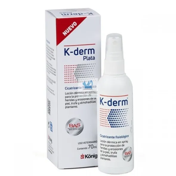 K-DERM PLATA SPRAY 70 ml Reparación de heridas