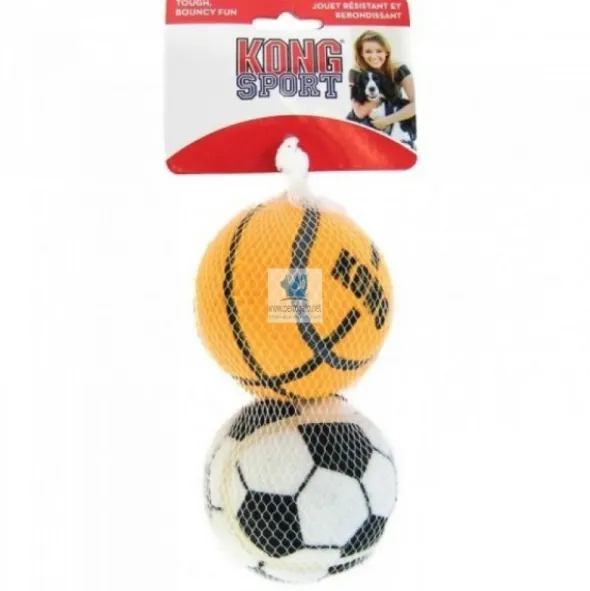 KONG SPORT BALLS L 2 Unidades Juguete para Perros