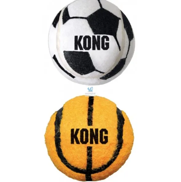 KONG SPORT BALLS L 2 Unidades Juguete para Perros