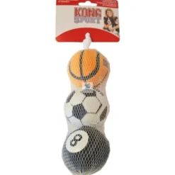 KONG SPORT BALLS 3 Unidades Juguetes para Perros