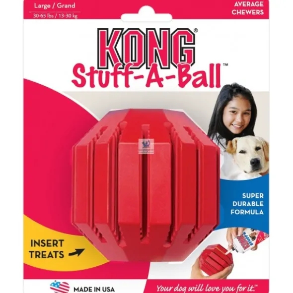 KONG STUFF A BALL Juguete para Perros Dispensador de comida